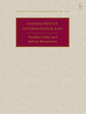 cover image of Indian Private International Law